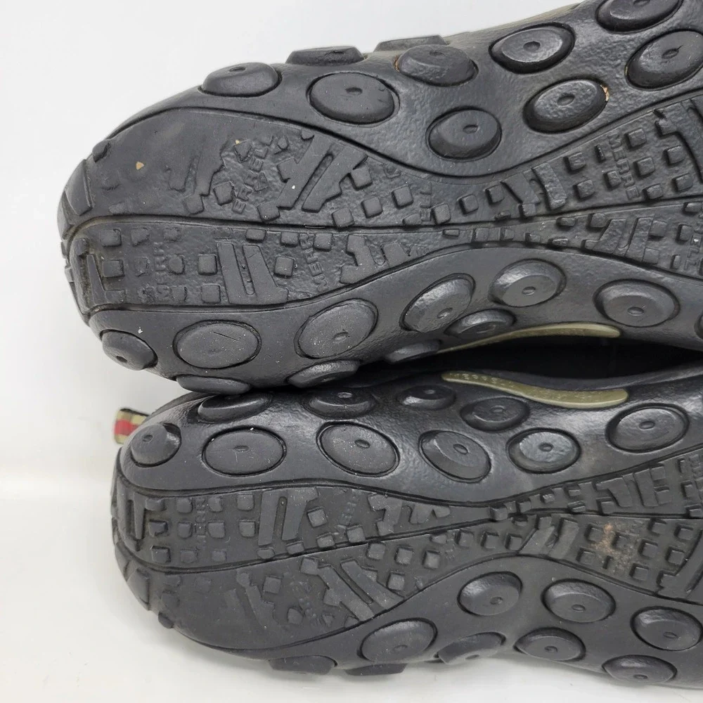 Merrell Jungle Moc Midnight Black Suede Leather Mens Slip On Shoes Size 12 60825